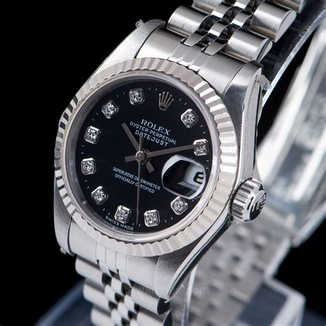 rolex oyster perpetual datejust diamantes|rolex datejust with diamond bezel.